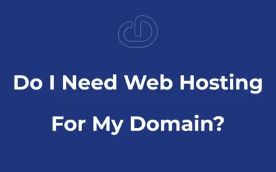 هل أحتاج إلى استضافة ويب للنطاق الخاص بي؟